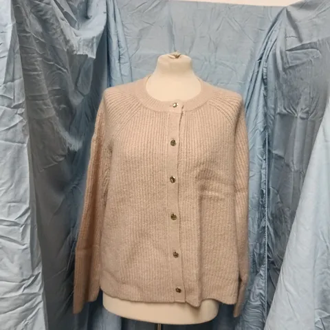 Abercrombie & Fitch Beige Knit Cardigan – Size XL