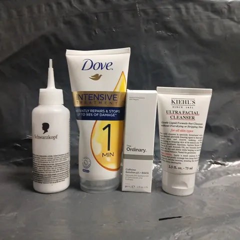 APPROXIMATELY 15 ASSORTED COSMETIC ITEMS TO INCLUDE DOVE, KIEHL'S, ETC - COLLECTION ONLY