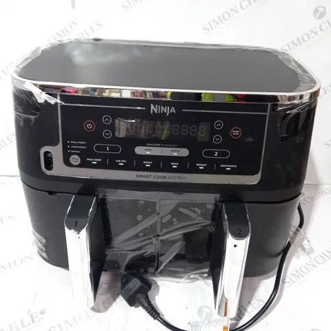 BOXED NINJA FOODI MAX 9.5L DUAL ZONE AIRFRYER AF451UK