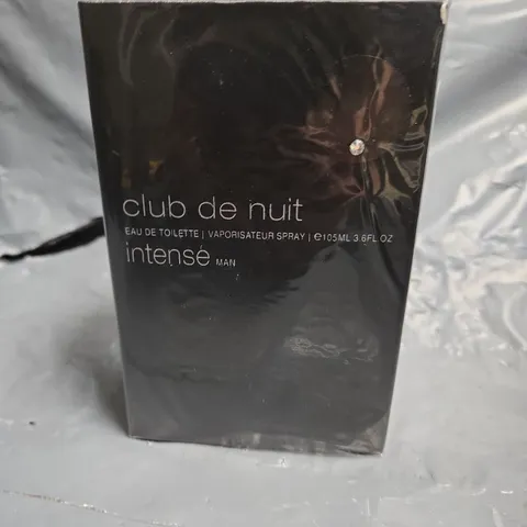 BOXED AND SEALED CLUB DE NUIT EAU DE TOILETTE INTENSE MAN 105ML