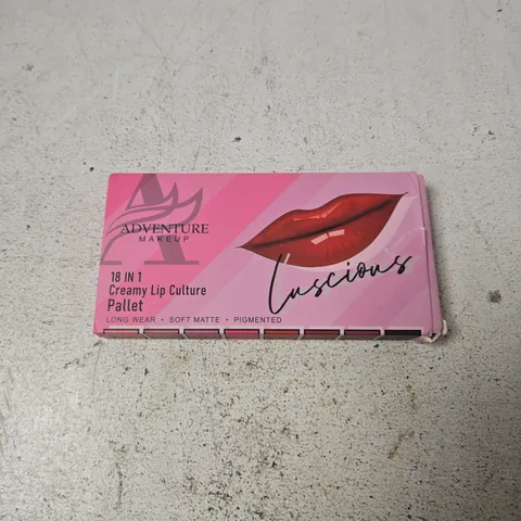 ADVENTURE MAKEUP - 18 IN 1 CREAMY LIP CULTURE PALLET