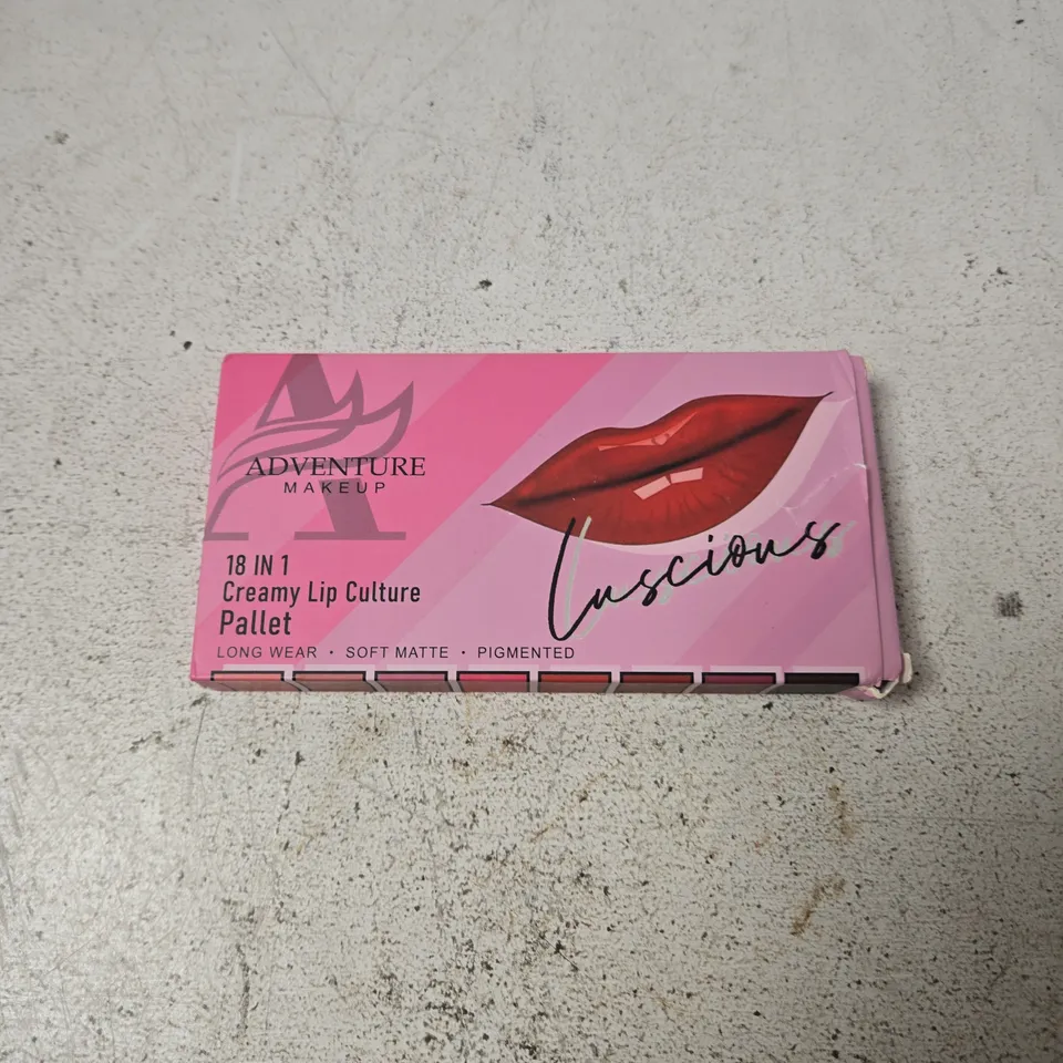 ADVENTURE MAKEUP - 18 IN 1 CREAMY LIP CULTURE PALLET