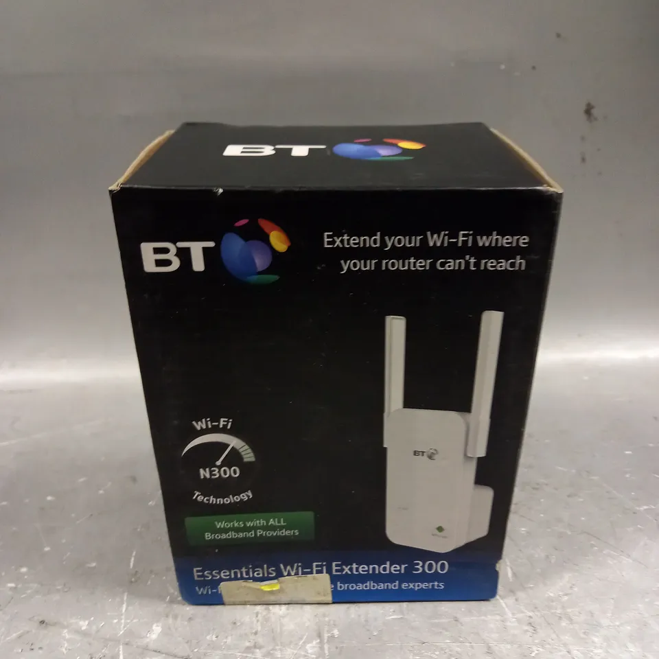 BOXED BT ESSENTIALS WIFI EXTENDER 300 