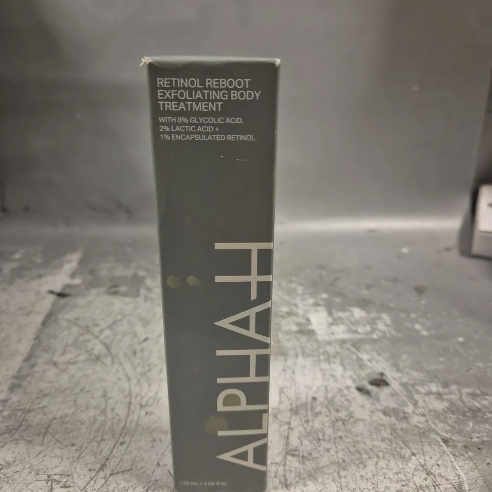 ALPHA H RETINOL REBOOT EXFOLIATING BODY TREATMENT - 120ML