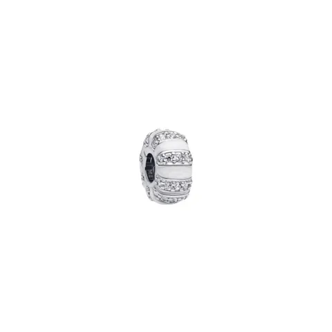 PANDORA CLIP SILVER GEMS AND ENAMEL
