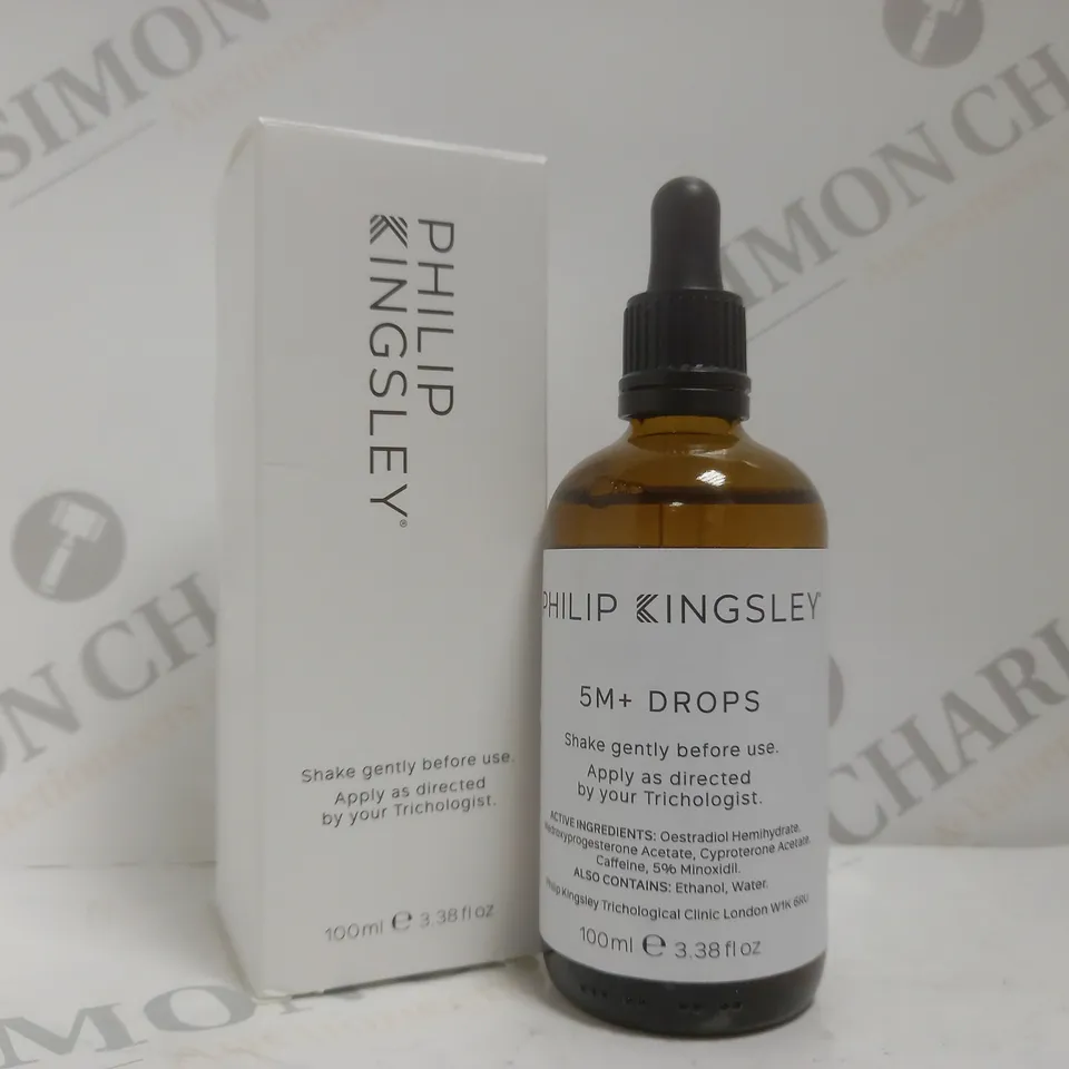 BOXED PHILIP KINGSLEY MINOXIDIL 5% SCALP DROPS 100ML 