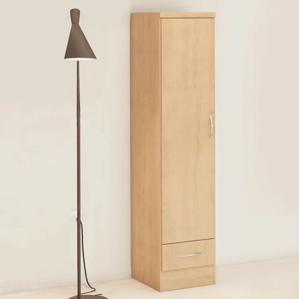 BOXED CASCIO 1 DOOR WARDROBE (1 BOX)