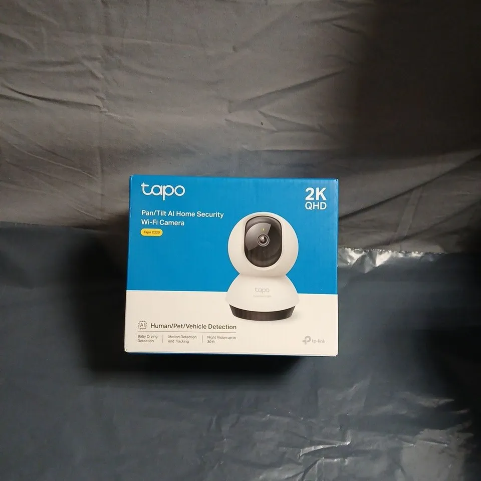 TAPO 2K QHD PAN/TILT WI-FI HOME SECURITY CAMERA
