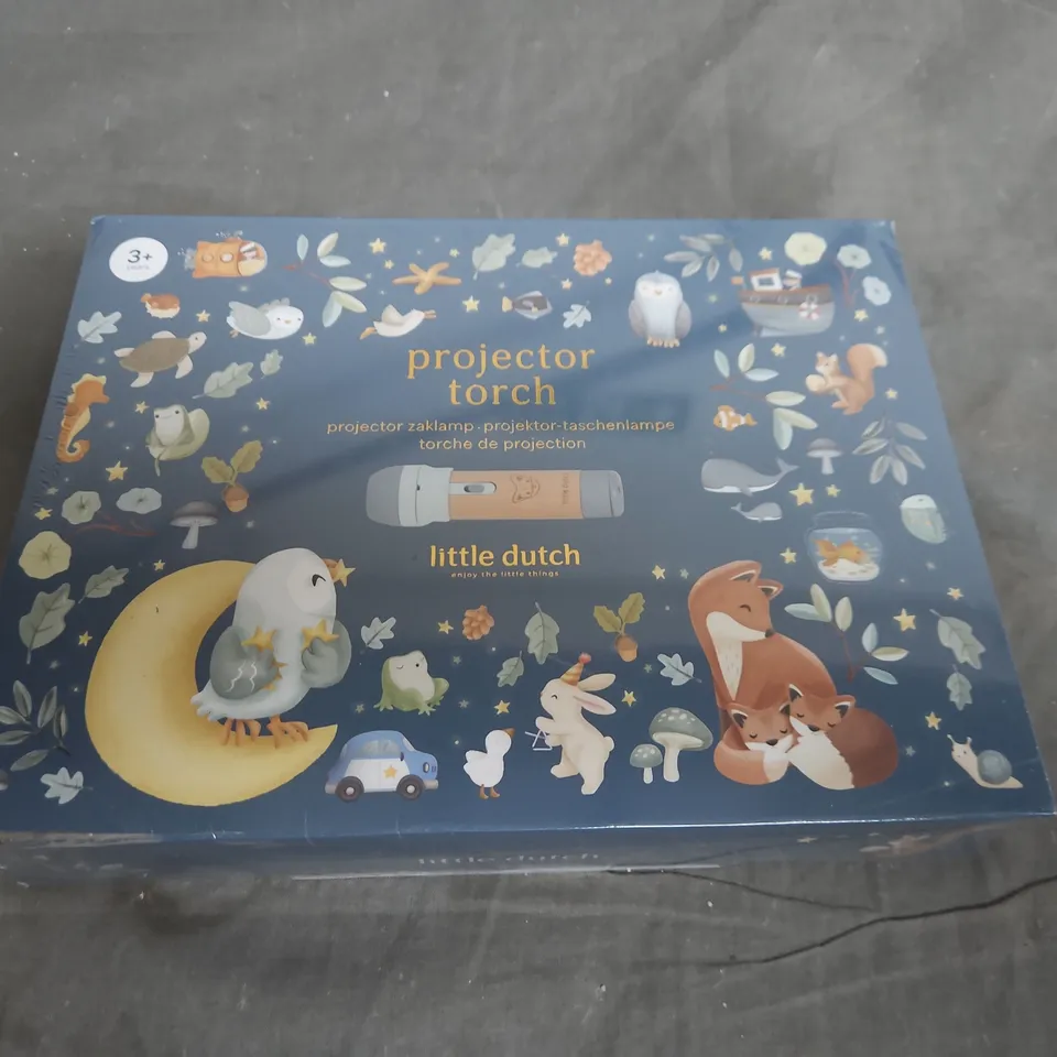 LITTLE DUTCH PROJECTOR TORCH, BOXED