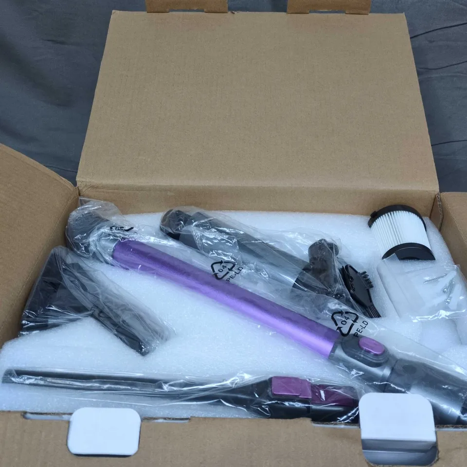 BOXED LUBLUOLU SELF STANDING CORDLESS VACUUM CLEANER