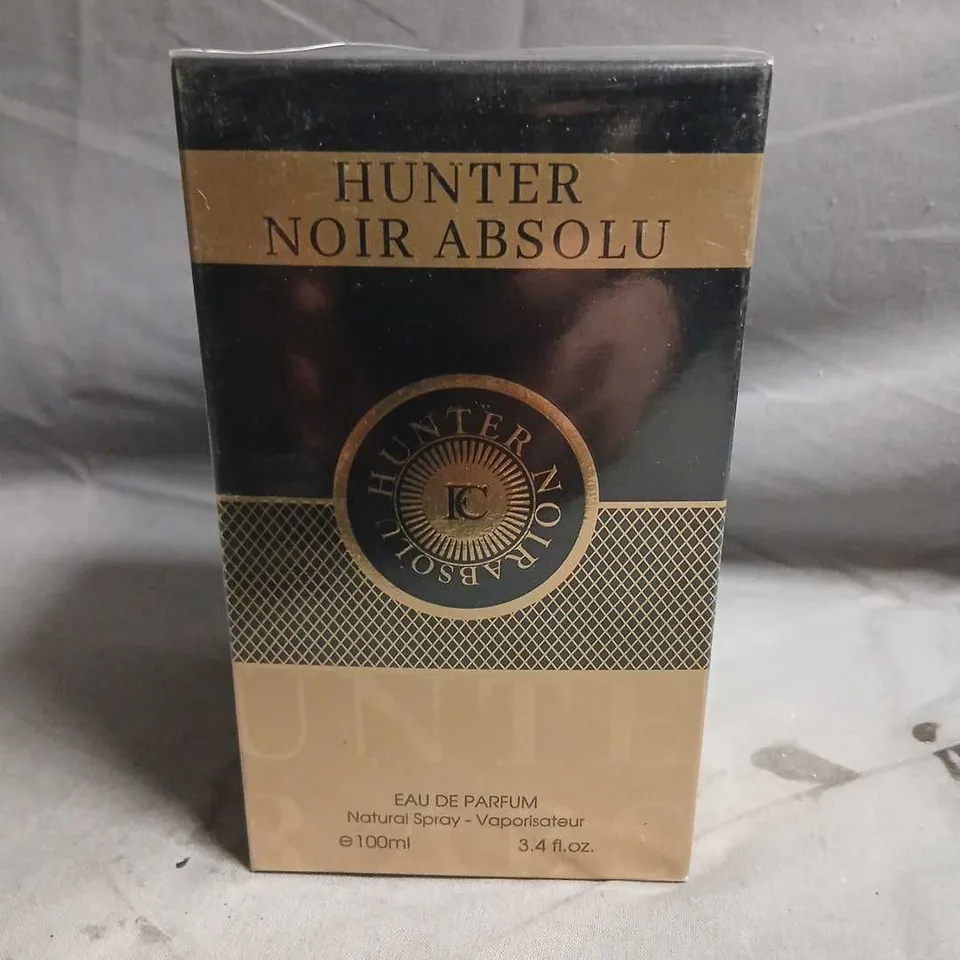 BOXED AND SEALED HUNTER NOIR ABSOLU EAU DE PARFUM 100ML