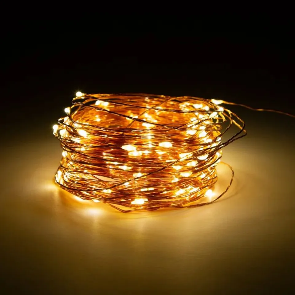 BOXED AMARII 10M 100 LED SOLAR STRING LIGHT 