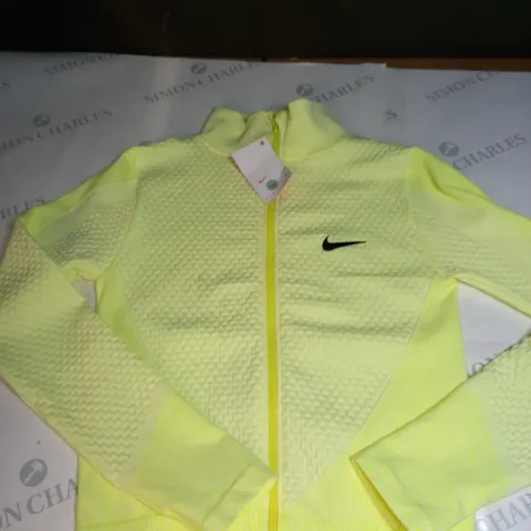 NIKE LOGO ZIPPED RUNNING JACKET SIZE S/M