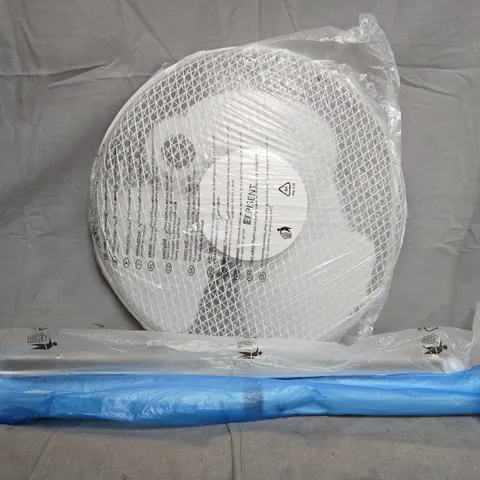 BOXED EPISENT 16" PEDESTAL STAND FAN IN WHITE