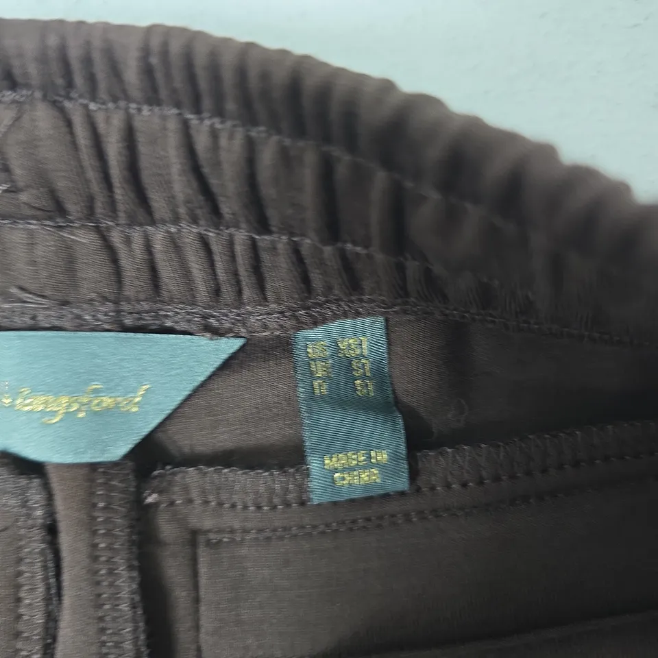 RUTH LANGSFORD BROWN WOMEN'S JOGGERS SIZE ST