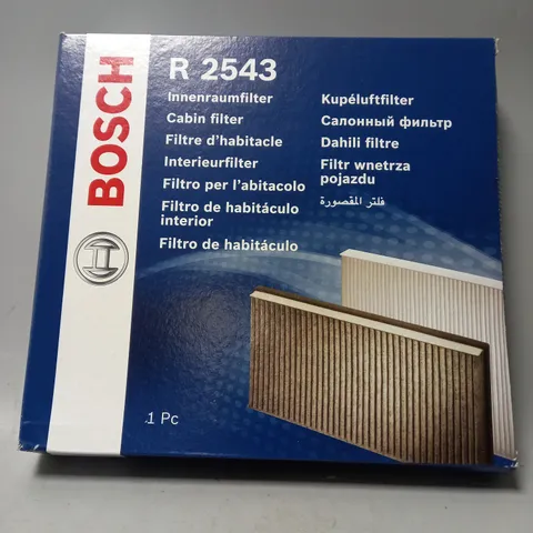 BOSCH R 2543 CABIN FILTER