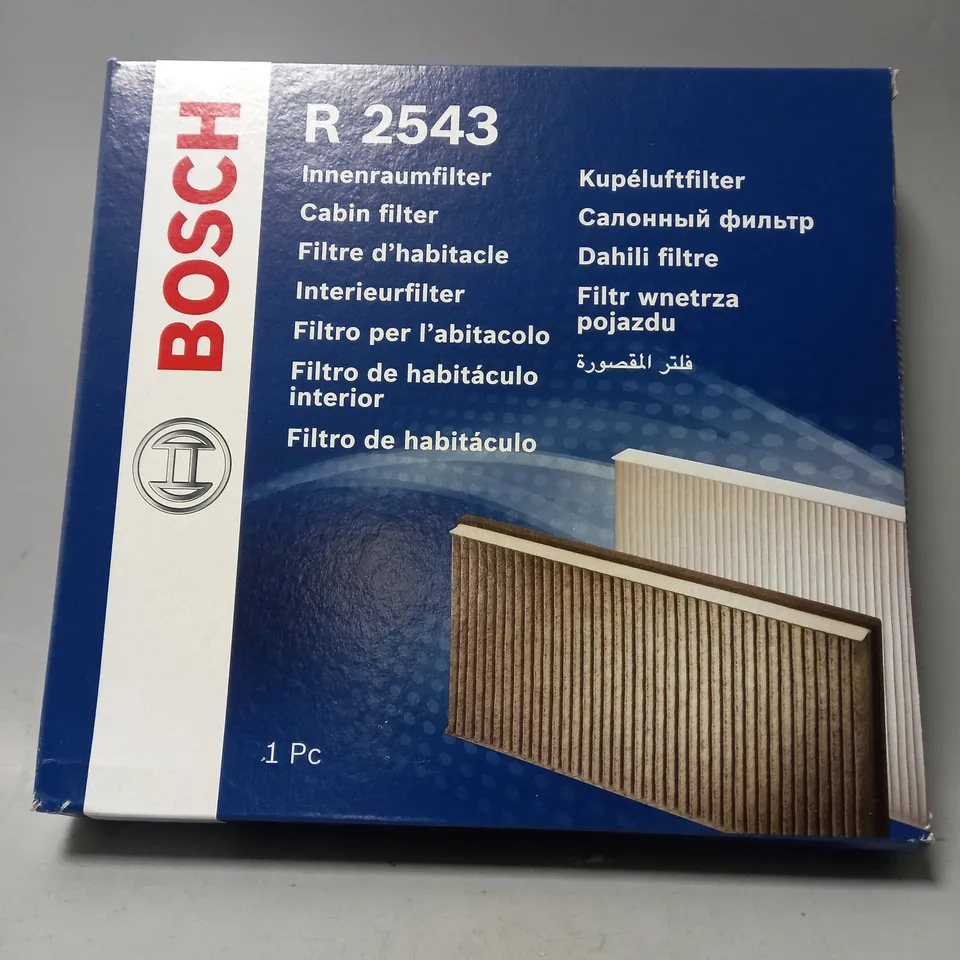 BOSCH R 2543 CABIN FILTER 