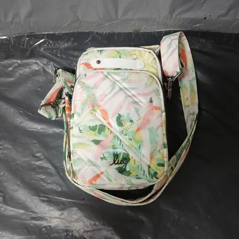 LUG SKEETER MINI CROSSBODY BAG IN JUNGLE WHITE MULTI