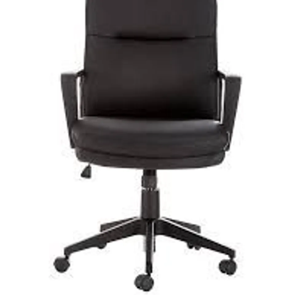 BOXED PLUTO OFFICE CHAIR - BLACK RRP £104.99