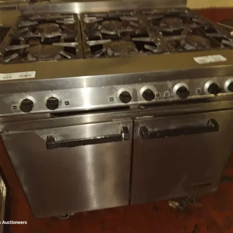 FALCON DOMINATOR SERIES 4 GAS RANGE WITH 6 BURNER HOB