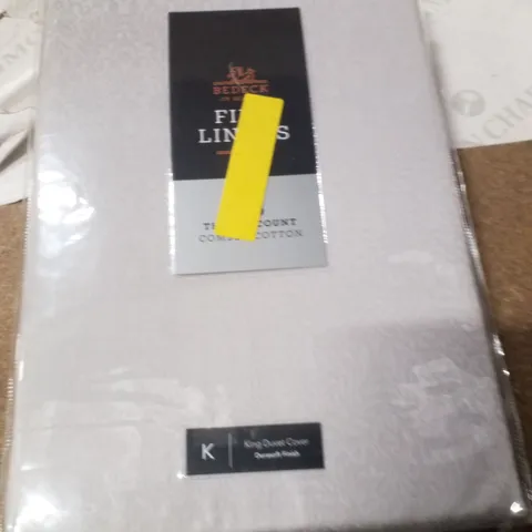 BRAND NEW SEALED TAHRA TC JACQUARD KINGSIZE DUVET SET