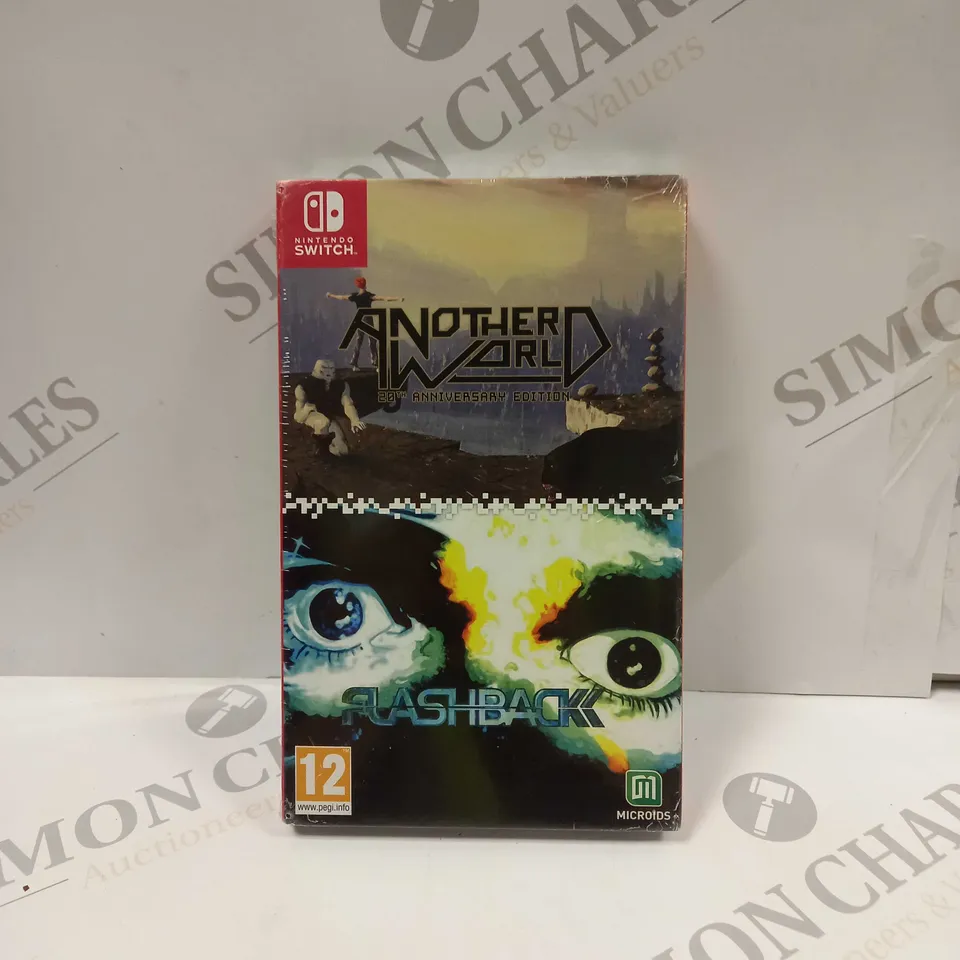 BOXED & SEALED ANOTHER WORLD 20TH ANNIVERSARY EDITION FOR THE NINTENDO SWITCH 