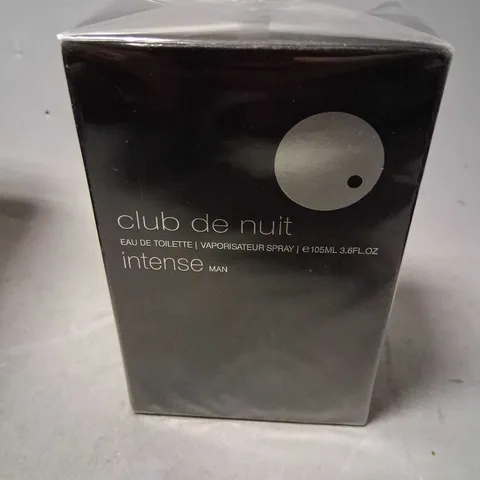 BOXED AND SEALED CLUB DE NUIT EAU DE TOILETTE INTENSE MAN 105ML