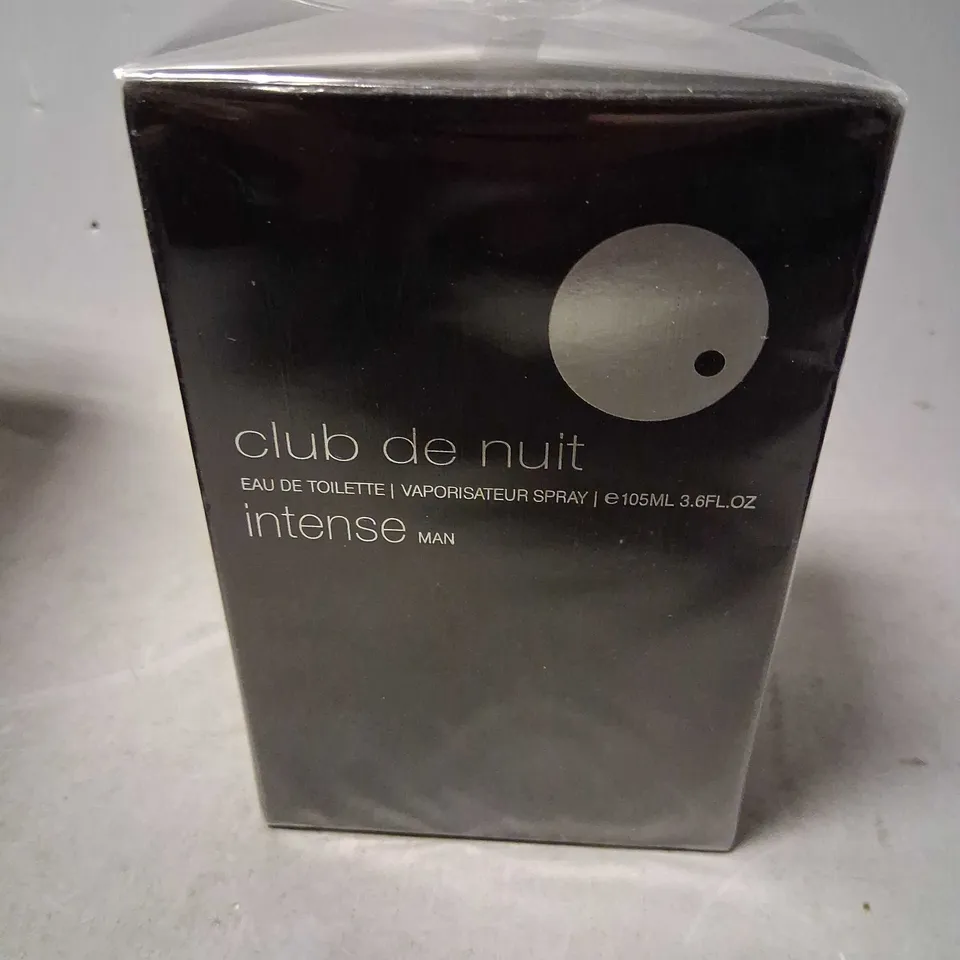 BOXED AND SEALED CLUB DE NUIT EAU DE TOILETTE INTENSE MAN 105ML