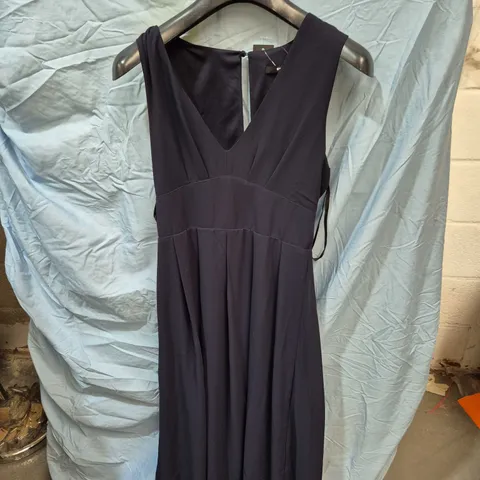 TFNC LONDON NAVY PRESLEY MIDI DRESS – UK SIZE 8