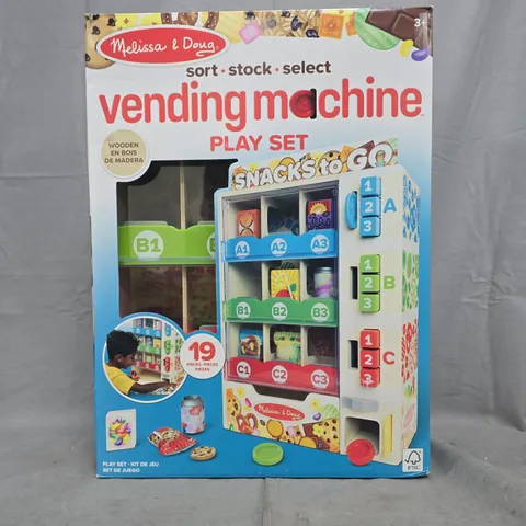 MELISSA & DOUG VENDING MACHINE PLAY SET