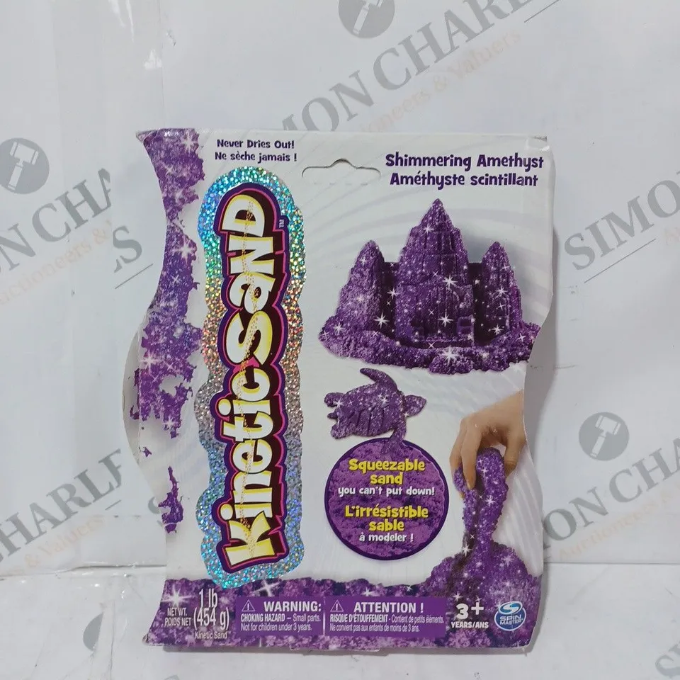 BOXED SPIN MASTER KINETIC SAND  - SHIMMERING AMETHYST