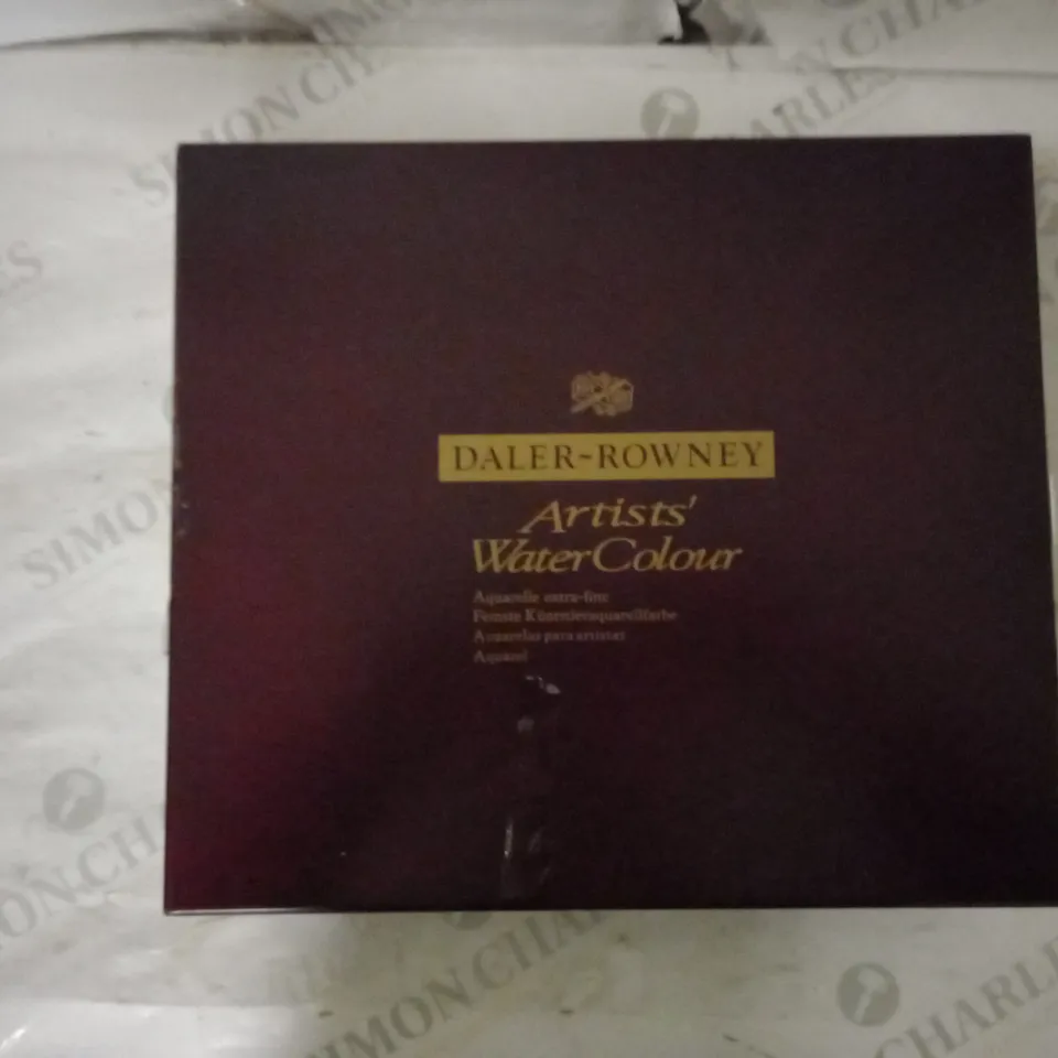 DALER ROWNEY ARTISTS' LUXURY LARGE WATERCOLOUR BOX SET