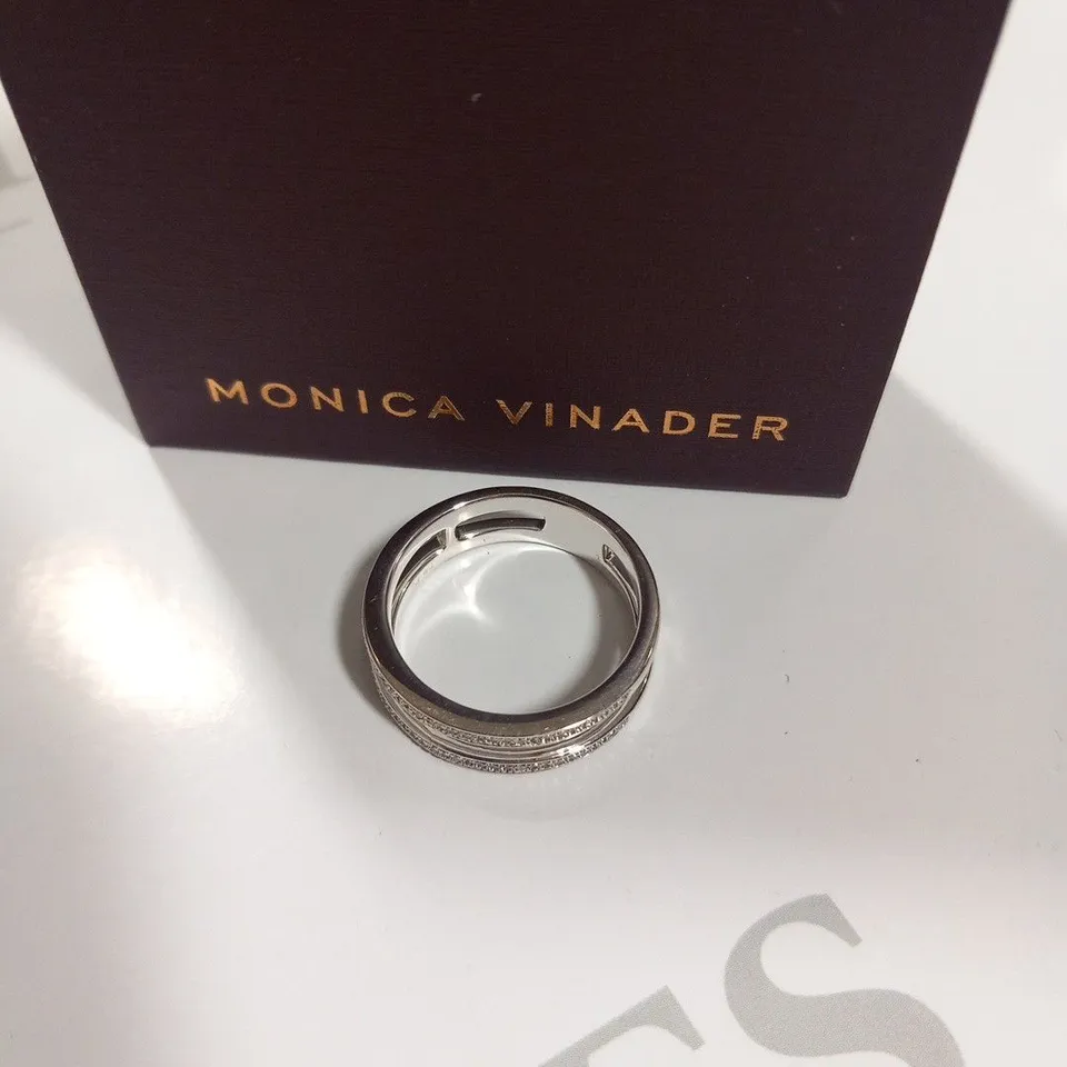 BOXED MONICA VINADER RING