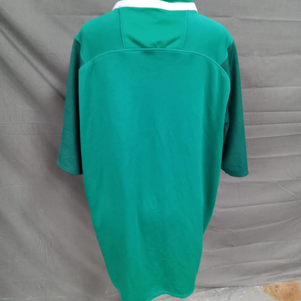 CANTERBURY IRFU FOOTBALL JERSEY IN GREEN SIZE 3XL