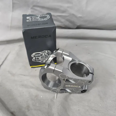 MEROCA BICYCLE STEM CLAMP – ALUMINIUM ALLOY, HEX PATTERN