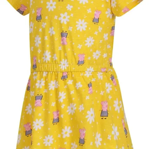 REGATTA PEPPA SUMMER DRESS MAIZE YELLOW AGE 36-48 MONTHS