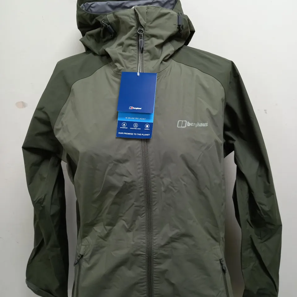 BERGHAUS DELUGE PRO SHELL JACKET SIZE 16
