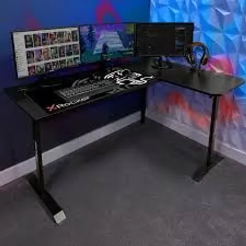 BOXED XROCKER PANTHER XL REVERSIBLE GAMING DESK (1 BOX)