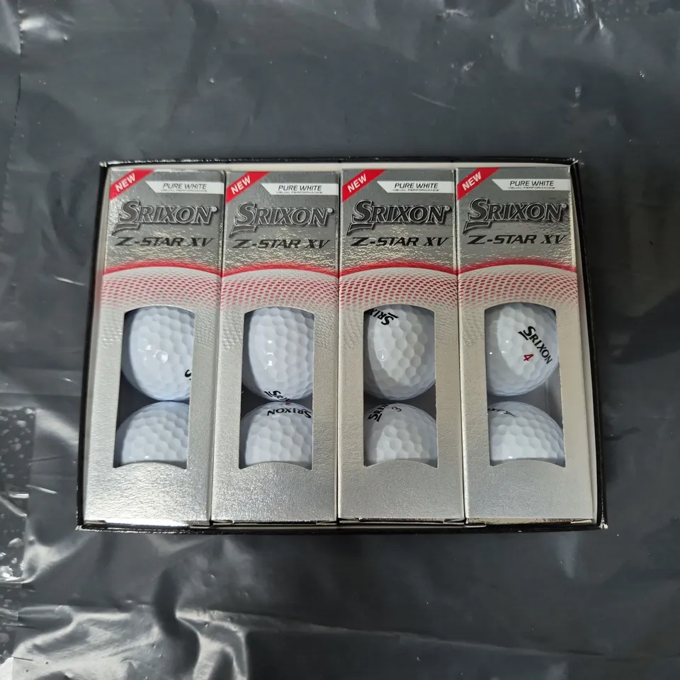BOXED SRIXON Z-STAR XV GOLF BALLS WHITE