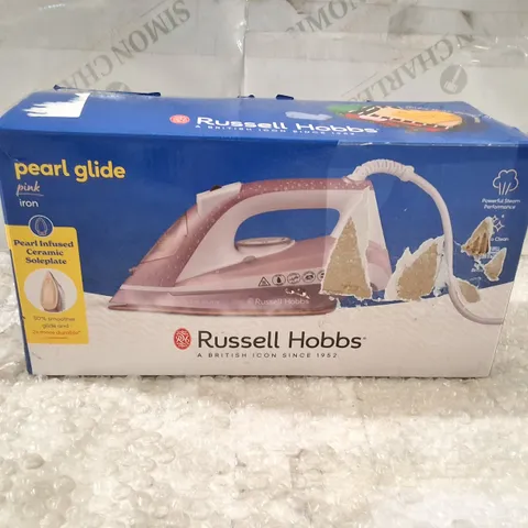 BOXED RUSSELL HOBBS PEARL GLIDE IRON