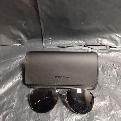 DOLCE & GABBANA SUNGLASSES – AVIATOR METAL FRAME (CASE INCLUDED)