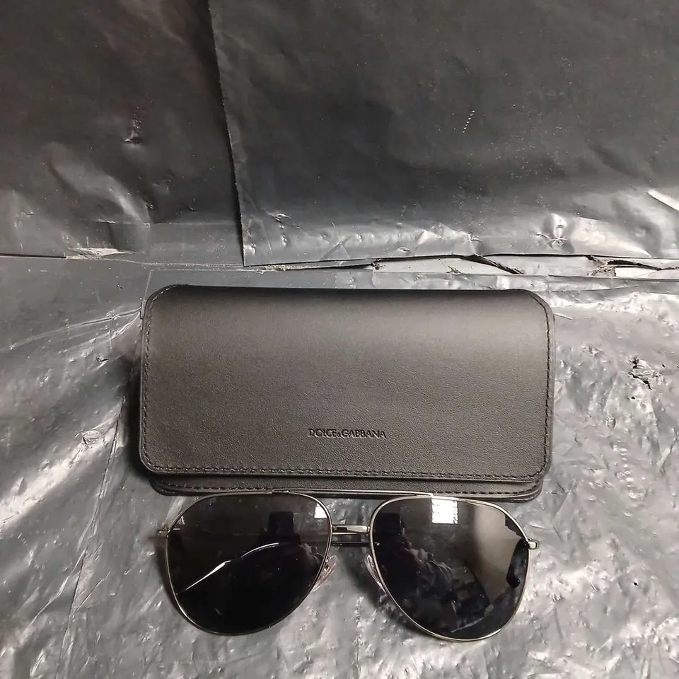 DOLCE & GABBANA SUNGLASSES – AVIATOR METAL FRAME (CASE INCLUDED)