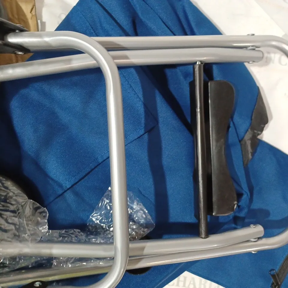 LOCK 'N LOCK INSULATED SHOPPING TROLLEY CART, NAVY