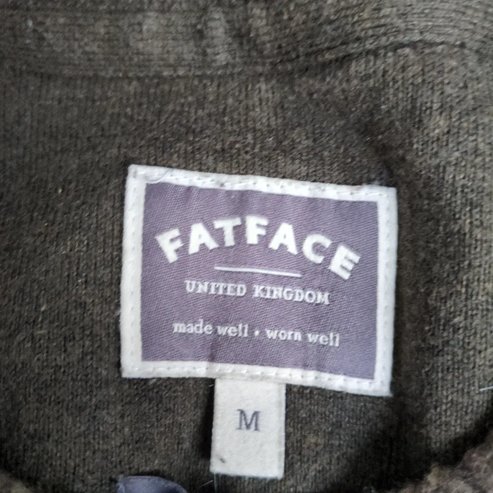 FATFACE BROWN KNITTED JUMPER, SIZE M