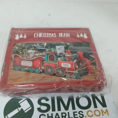 VINTAGE RED BUILD YOUR OWN TRAIN – CHRISTMAS TRAIN MOTIF
