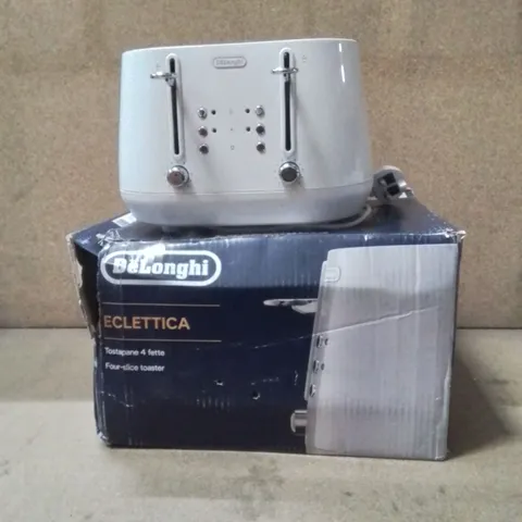 BOXED DELONGHI 4 SLICE TOASTER