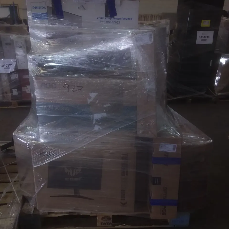 PALLET OF APPROXIMATELY 17 ASSORTED MONITORS INCLUDING 