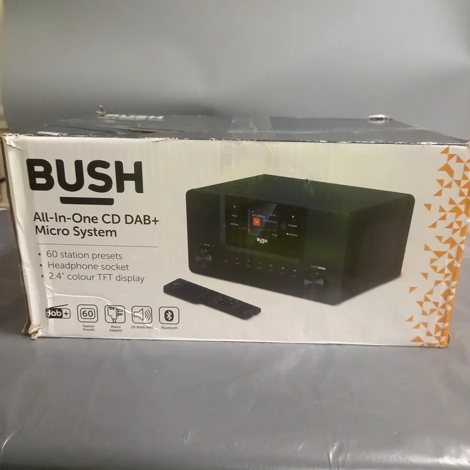 BUSH ALL-IN-ONE CD DAB+ MICRO SYSTEM