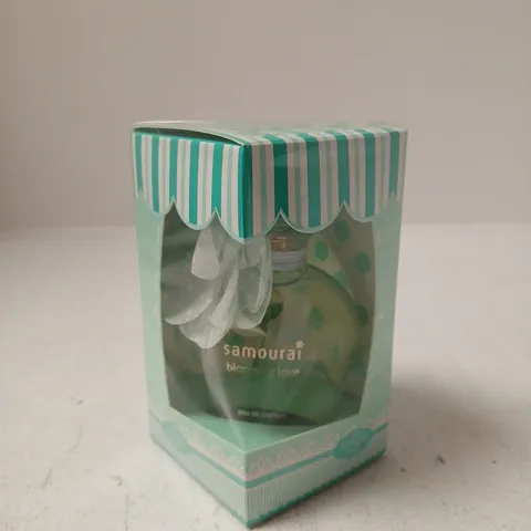 BOX OF APPROX 20 SAMOURAI BLOSSOM LOVE FRAGRANCE MINIATURE GIFT BOX SET