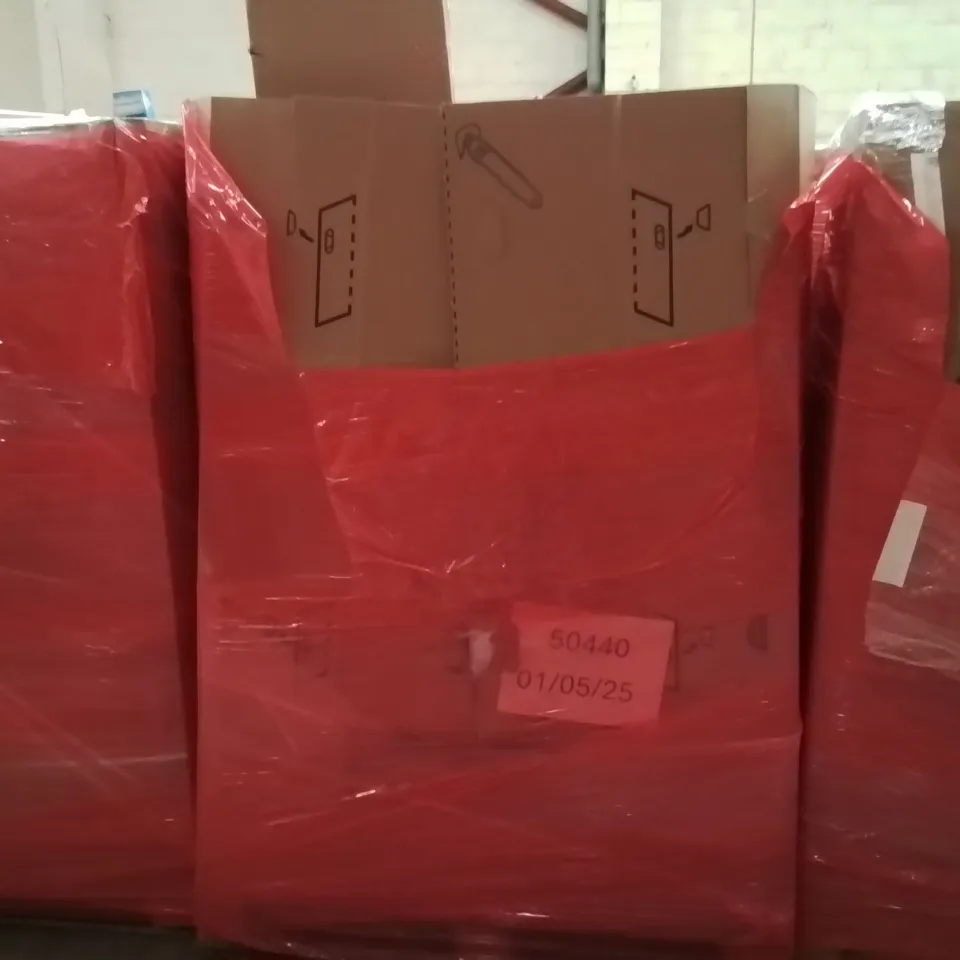 PALLET CONTAINING ASSORTED PRODUCTS INCLUDING: ELECTRIC COOKER, HEATED THROW, AIR COOLER, 19" LED TV, ELLIPTICAL MACHINE ECT